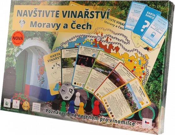 Vinná hra (velká) "Navštivte vinařství"